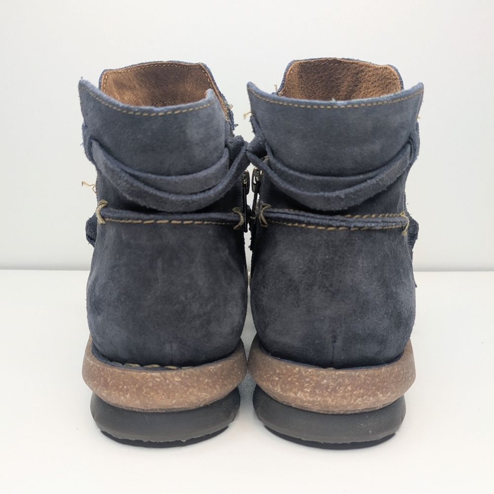 Born Dark Blue Ankle Booties - Picture 6 of 9